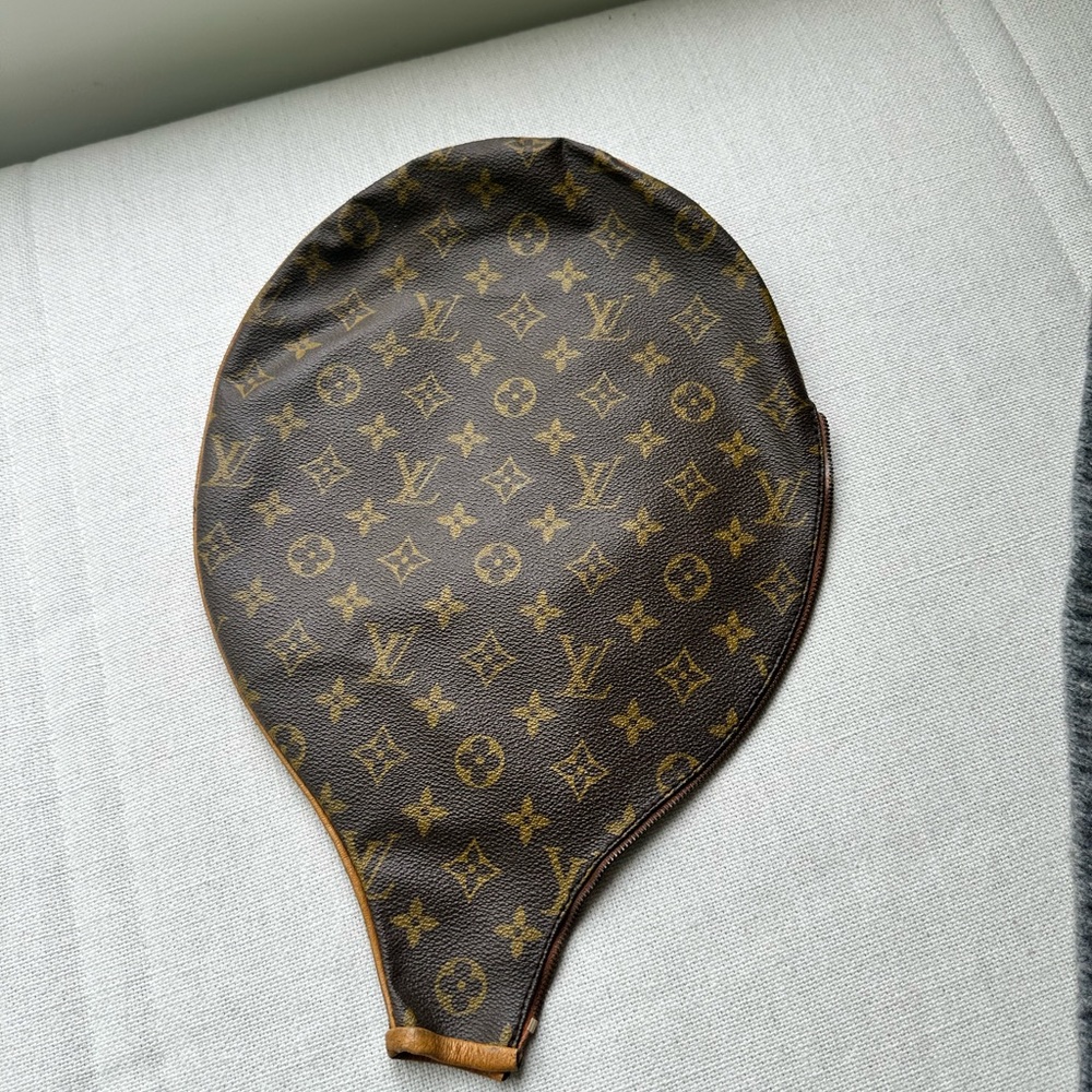 Louis Vuitton vintage tennis racquet cover